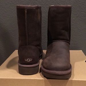 UGG Chocolate Brown Ankle Booties